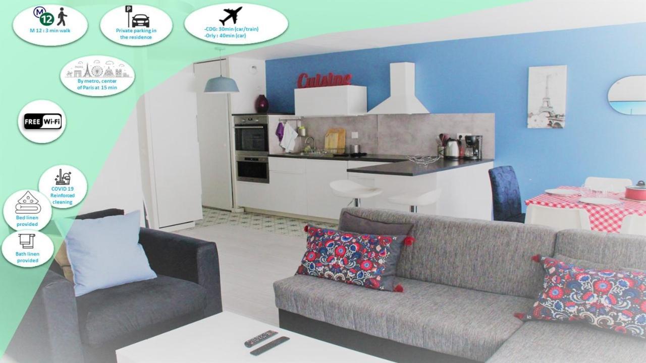 Logement Familial Tout Equipe Saint-Denis (Seine-Saint-Denis) Exterior foto